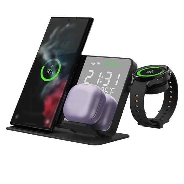 Qi Wireless ChargSmart Home Automation Devices Elevate Your Living Spaceer For Samsung Galaxy Watch, Phone & AirPods cover