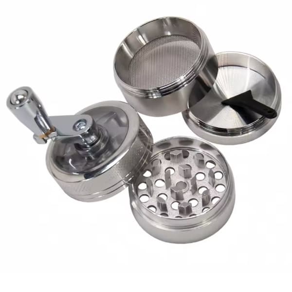 stainless steel grinder herb show -min